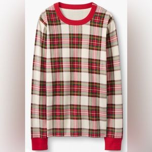 Hanna Andersson Holiday Print Long John Matching Pajama Set